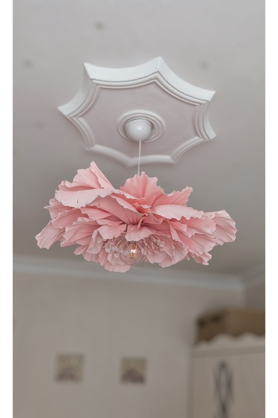 safehomecollection Krapon kağıdından avize