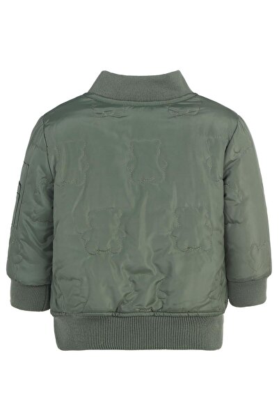 Civil Baby Ayıcık Kabartmalı 6-18 Ay Ceket - Haki 9-12 Ay