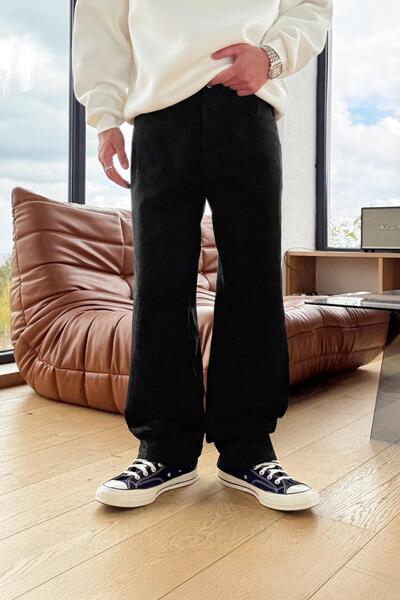 Flaw Wear Basic Baggy Jean Black