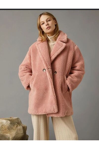 Sima Butik Women's Plush Coat