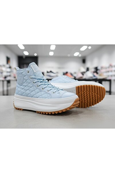 IDEALI Yumas Madelein Women's Sneakers, Size 38, Light Blue, High Platform Sole