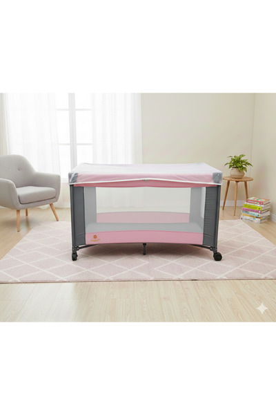 Generic Foldable and portable baby crib - convertible design, multi-functiona...