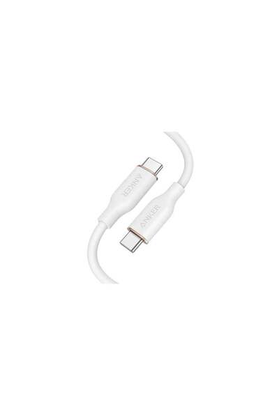 Anker Powerline Flow Type-C to Type-C Cable 0.9m - White