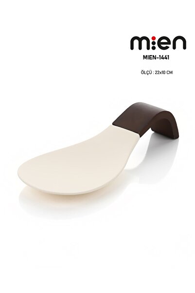 MİEN Acacia Handle Silicone Spoon Rest
