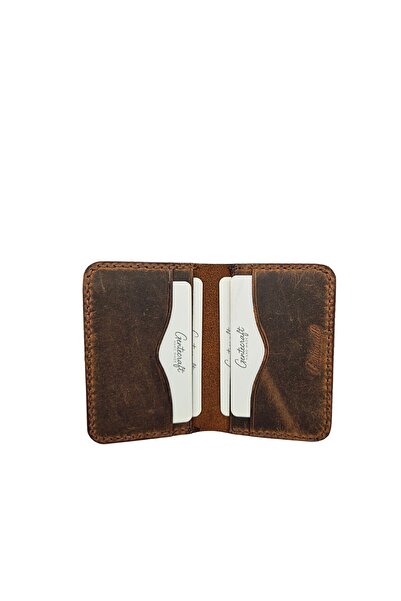 GENTE Gentecraft Hand Sewing Unisex Genuine Leather Wallet - Timeless Saddle ...
