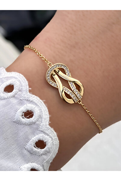 FERRO سوار نسائي من الفولاذ الأصفر FRJW10003A-B مع ضمان لمدة عامين مع علبة هدايا