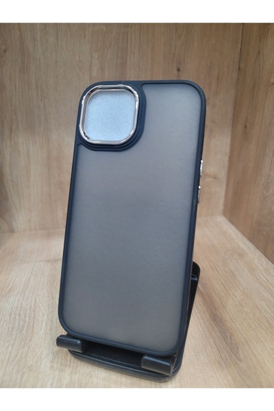 IPHONE 15 MAT GORUNUM SLIKON KILIF