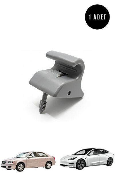 MEFAUTO Sunshade Pole Holder Clip Compatible with Tesla Model 3 and Hyundai S...