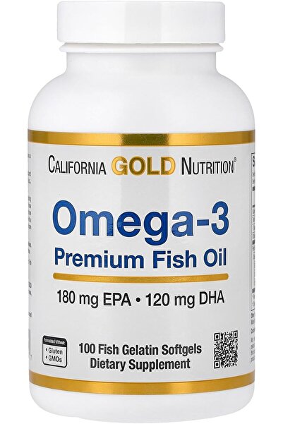 California Gold Nutrition كاليفورنيا جولد نيوتريشن، أوميغا 3، زيت سمك ممتاز، ...