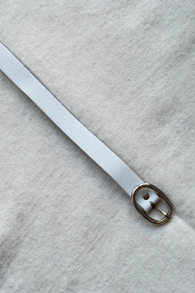 keisy Dakota Silver Buckle Women's Belt