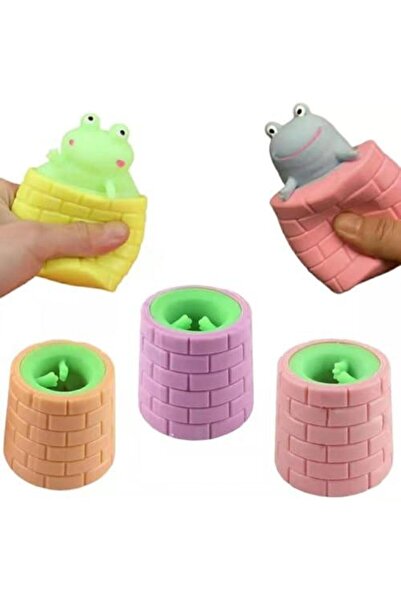 Arabest Squishy Toys Stress Relief Anxiety Frog Cup Squeeze Toys Stress Relie...