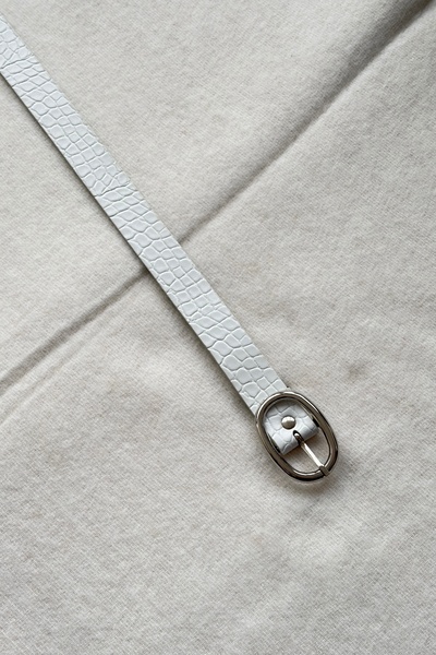 keisy Dakota Silver Buckle Women's Belt