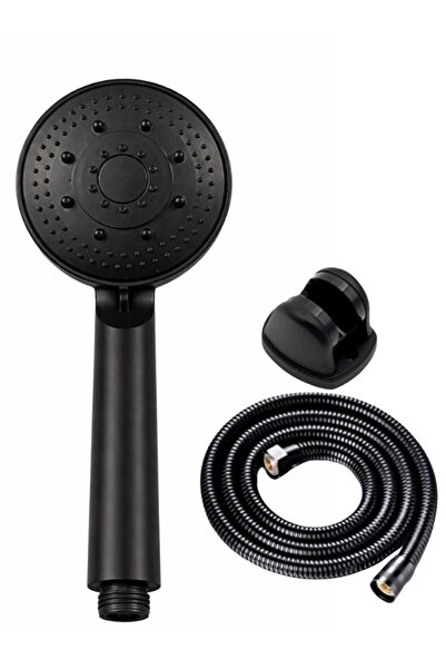 luxury faucet Siyah Duş Başlığı Set Banyo Duş Başlığı