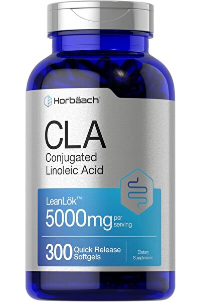 Horbäach مكمل CLA | 300 كبسولة هلامية | أقصى فعالية | حمض اللينوليك المترافق ...