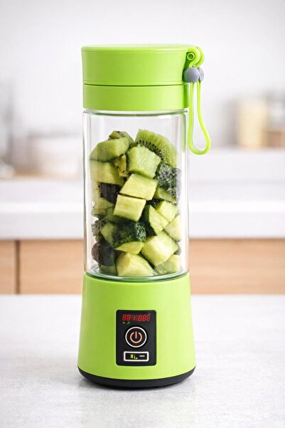 ATLT ATLANTİS 380 ML TAŞINABİLİR USB ŞARJI BLENDER 3 PASLANMAZ ÇELİK BIÇAKLI ...