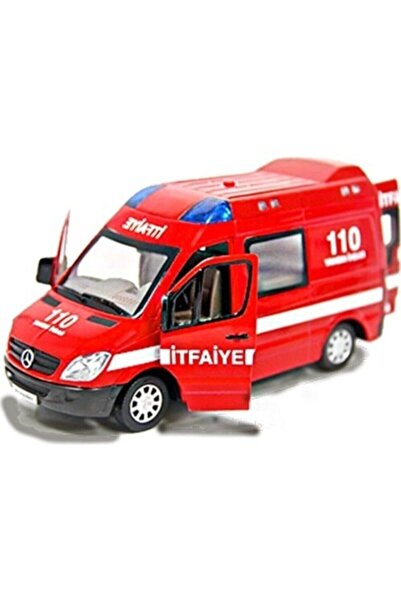 rmz سيارة إطفاء مرسيدس بنز مع أضواء وأصوات