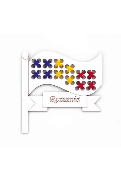 Gravarelaser Sewing Set Romania Flag