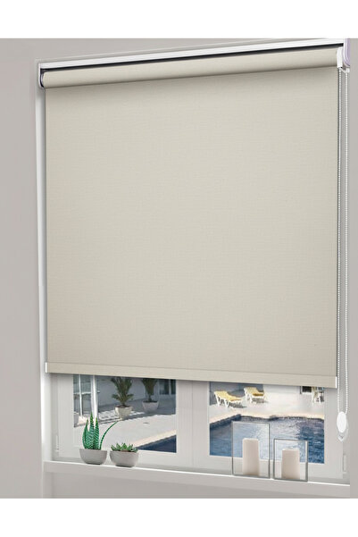 Perdego Allium Serisi Taş Rengi A Kalite Blackout Karartma Stor Perde