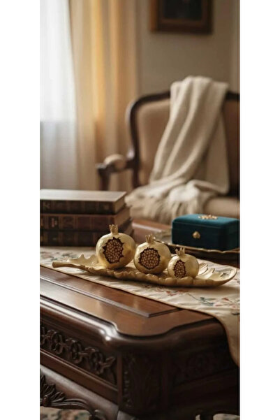 SİSİ 3 LÜ NAR VE TABAKLI BİBLO SET