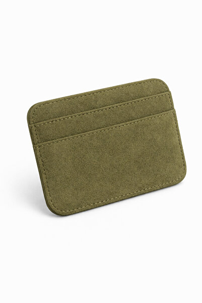 UCCELLO Suede Card Holder – Thin Structure – Minimal Daily Use Wallet Card Ho...