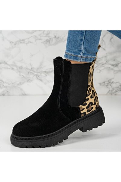 Sofia Store Women's boots made of eco-friendly suede with fur Arianthe