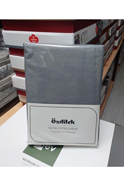 Özdilek Colourist Fitted Lastikli Tek Kişilik Battal Çarşaf Seti (120x200)-Kü...