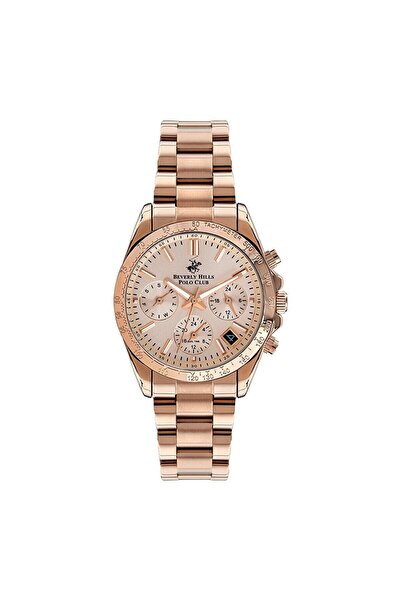 Beverly Hills Polo Club Bp3204C.410 Wristwatch |   36 mm Rose Gold Case, Mult...