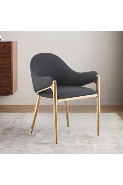 DEC4 Luxurious leather single chair with a modern design