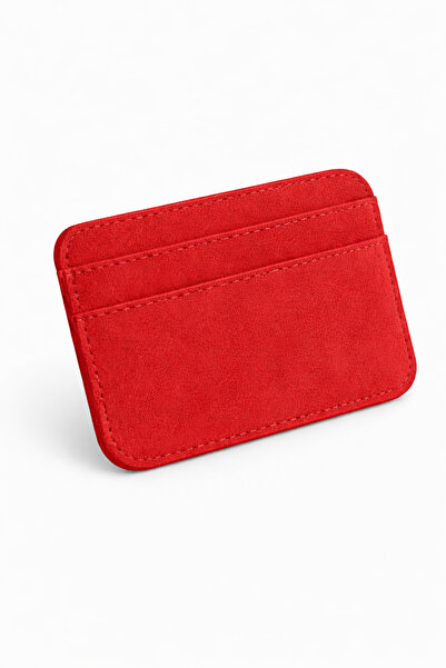 UCCELLO Suede Card Holder – Thin Structure – Minimal Daily Use Wallet Card Ho...