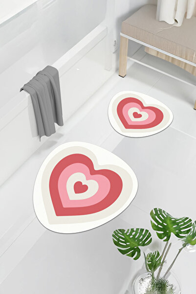 ferahome Kaymaz Tabanlı, Yıkanabilir Banyo & Duşakabin Önü Paspası – Lavabo Ö...