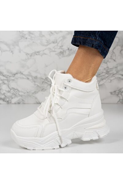 Sofia Store Women's fur-lined boots made of PREMIUM eco-leather with high sol...