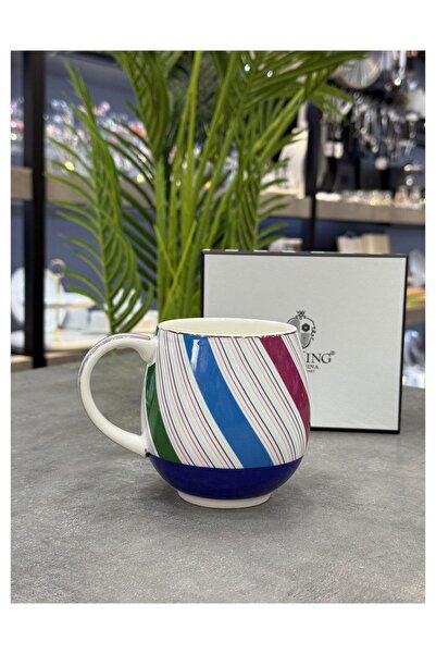 Doğudeko Boxed Large Colored Porcelain Mug 500 ml