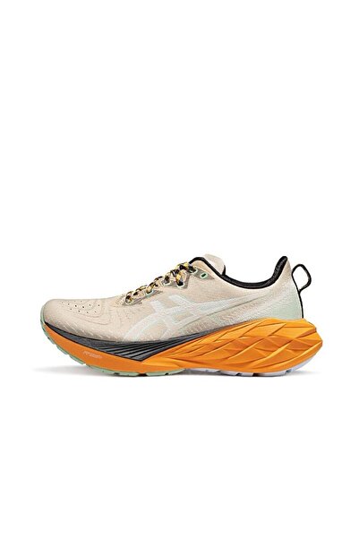 Asics Novablast 4 Outdoor Running Shoes Beige/Yellow for Men/Women/Students