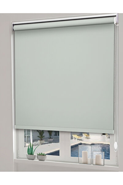 Perdego Allium Serisi Su Yeşili Rengi A Kalite Blackout Karartma Stor Perde