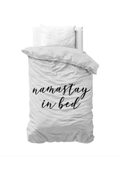 Sleeptime Essentials Namastay White Bedding, Mixcrofibre, Pillowcase, White C...