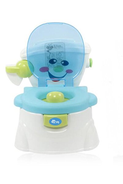 Little Mom Smiley Potty Blue, educational 3-in-1, realistic design, with pott...