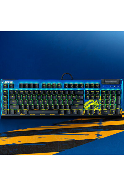 RAZER BlackWidow V4 X Fortnite Edition RZ03-04703600-R3M1 RGB Yellow Switch M...
