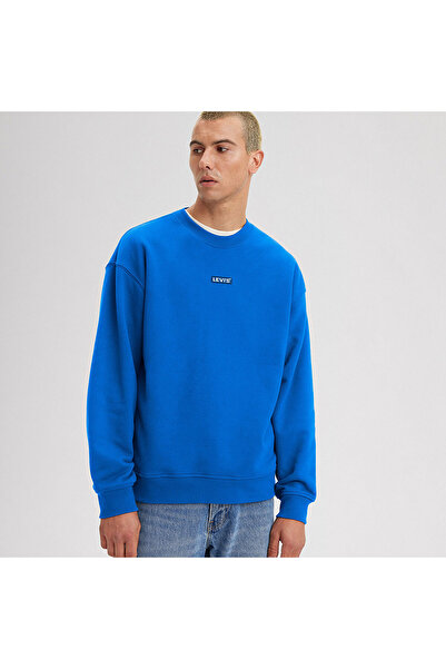 Levi's Relaxed Erkek Mavi Sweatshirt A4230-0021