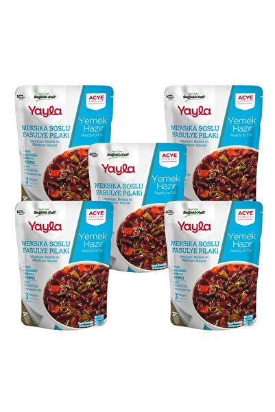 Yayla Yemek Hazır Meksika Soslu Pilaki 400 gr x5