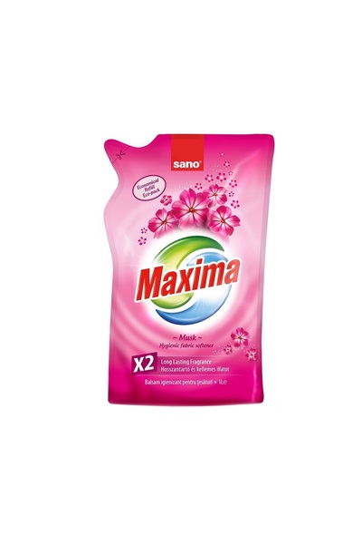Sano Maxima Musk fabric softener refill, 1L