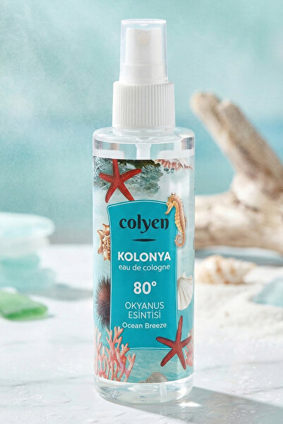 Colyen Parfümlü Kolonya Okyanus Esintisi Ferahlatıcı Ve Hijyenik Sprey Başlık...