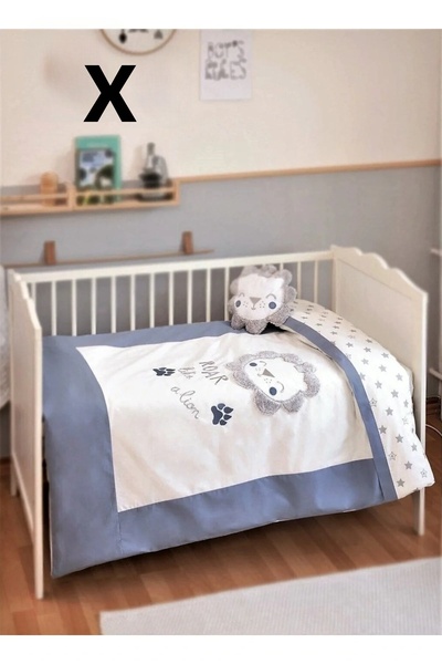 Bibaby Lion Pique Set 69102 Indigo