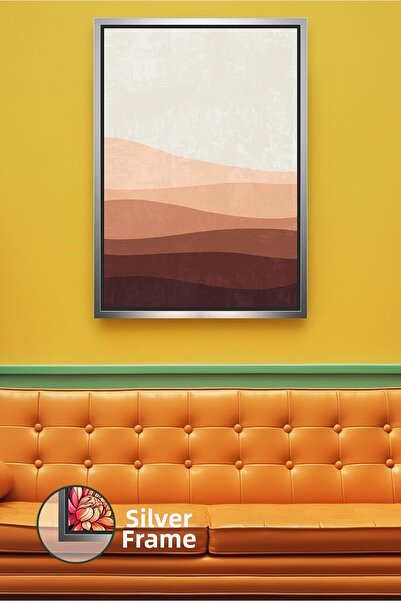 KOSS Dijital Pictură pe pânză înrămată care oferă o atmosferă simplă și echil...