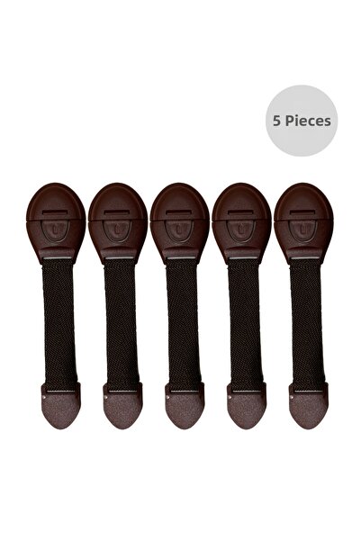 ketbox الأطفال الطفل درج خزانة السلع البيضاء قفل حماية السلامة قفل متعدد الأغراض 5 قطع