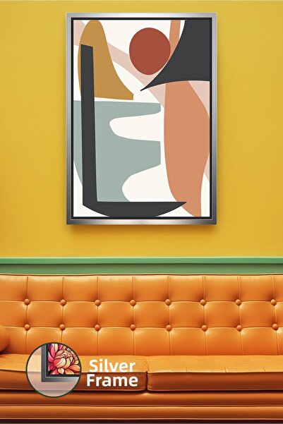 KOSS Dijital Αφηρημένη γεωμετρική ζωγραφική τοίχων Μοντέρνα διακόσμηση τοίχων...