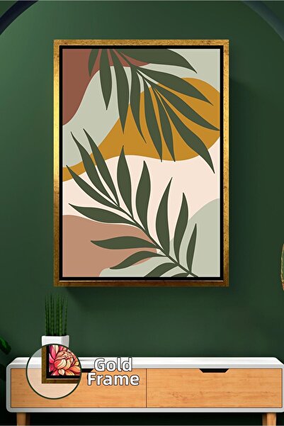 KOSS Dijital Διακόσμηση τοίχου σε στυλ Boho με αφηρημένες φιγούρες και φυσικά...