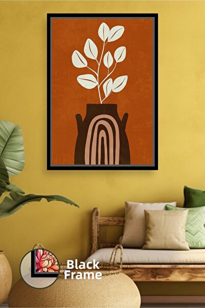 KOSS Dijital Pictură pe pânză înrămată, care oferă un efect natural boem cu o...