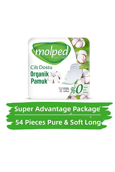 Molped Pure&Soft Long Super Advantage Package 54 Pieces