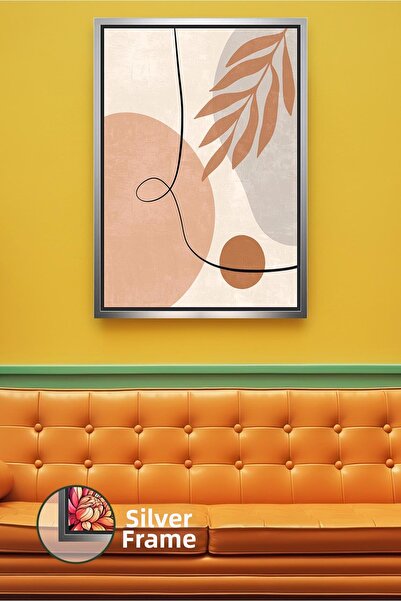 KOSS Dijital Pictură pe pânză înrămată, care oferă echilibru simplu în stil b...