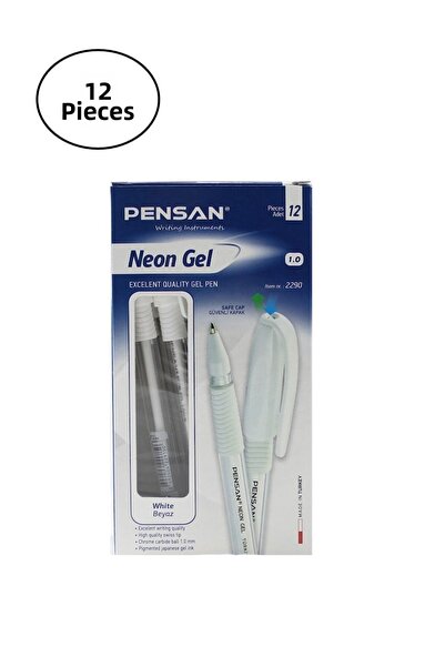 Pensan نيون جل كاليم 1 مم بياز 2290 12'li